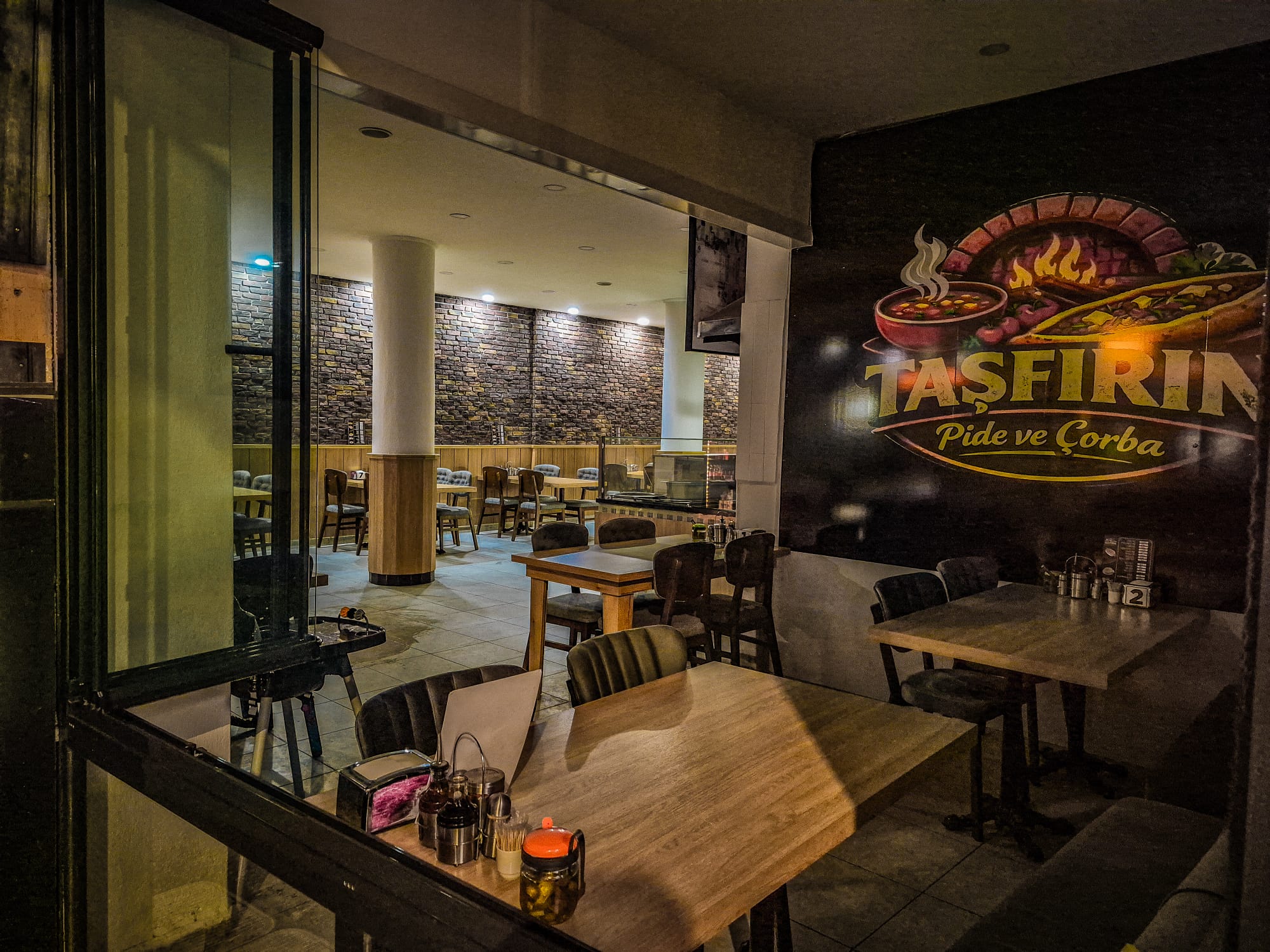 Taşfırın restoran iç mekân